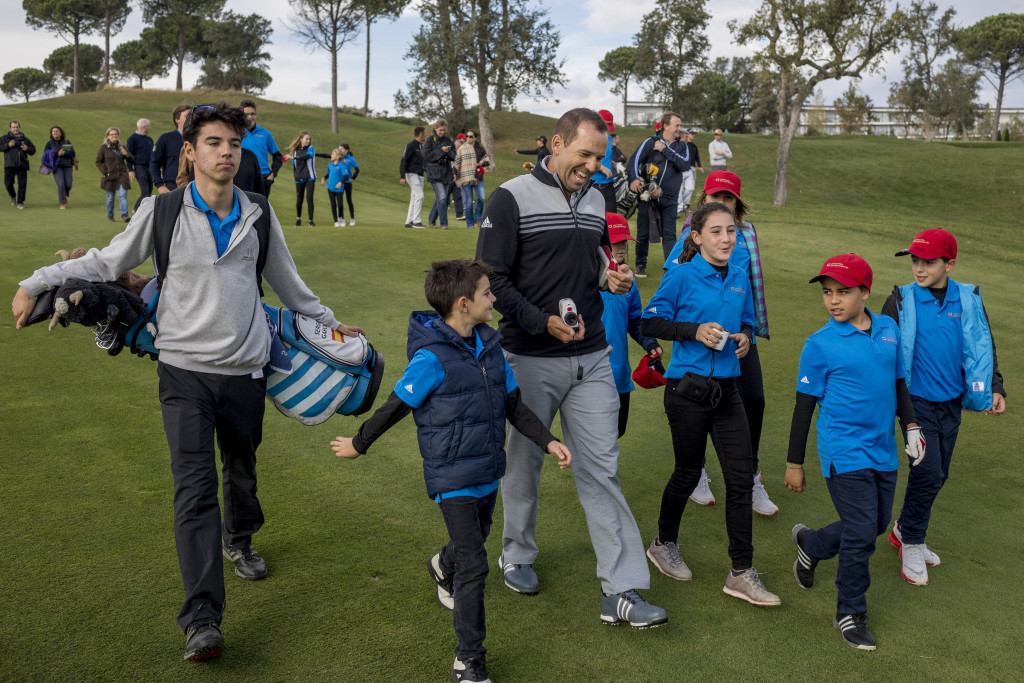 05-11-16- Jornada del clinic Sergio Garcia Junior Academy (SGJA) al PGA Catalunya Resort de Caldes de Malavella. Foto: Toni Vilches Fotografia per PGA Catalunya Resort.